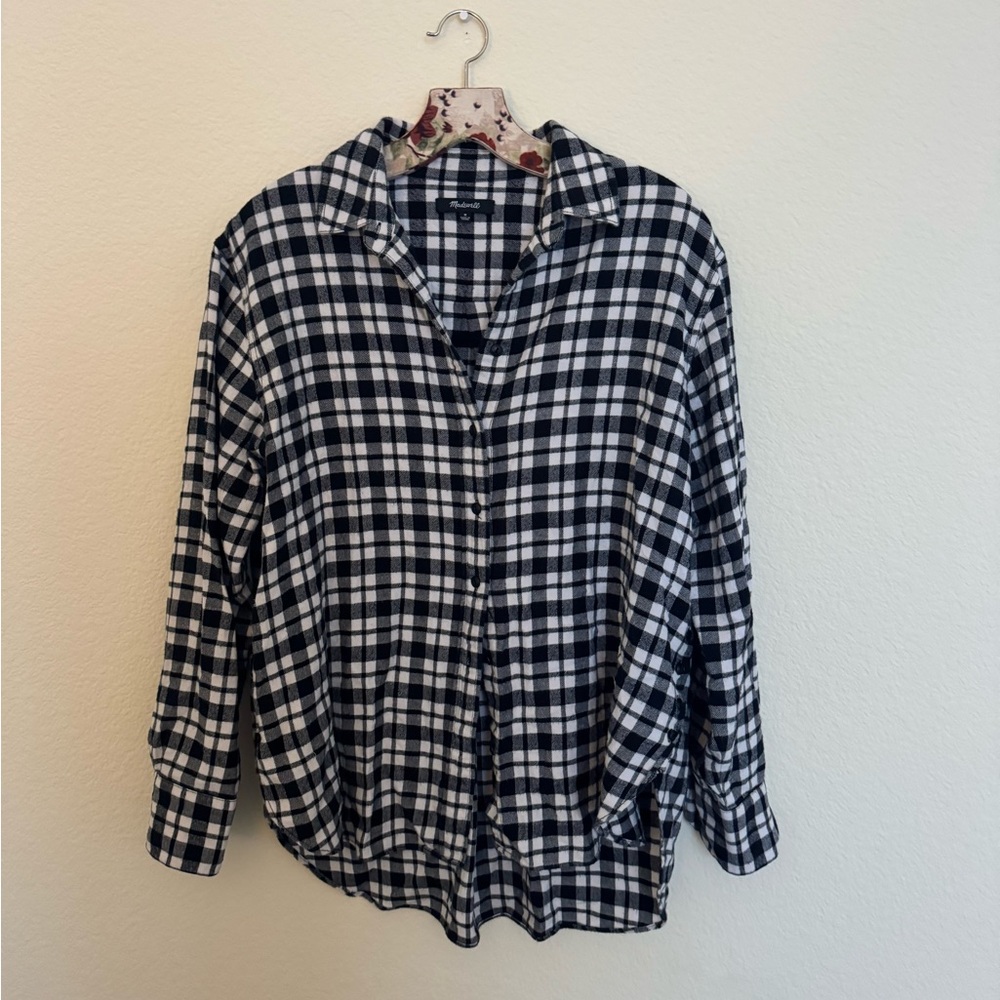 Madewell Checkered flannel Shirt
